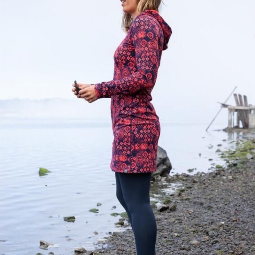 Title Nine Mercury hooded dress